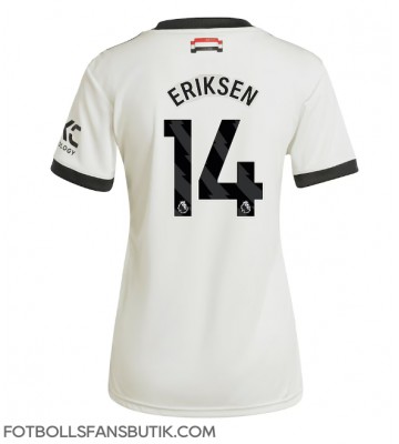 Manchester United Christian Eriksen #14 Replika Tredje Tröja Damer 2024-25 Kortärmad